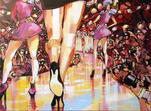 A la Mode - Painting by Allan Stephens
