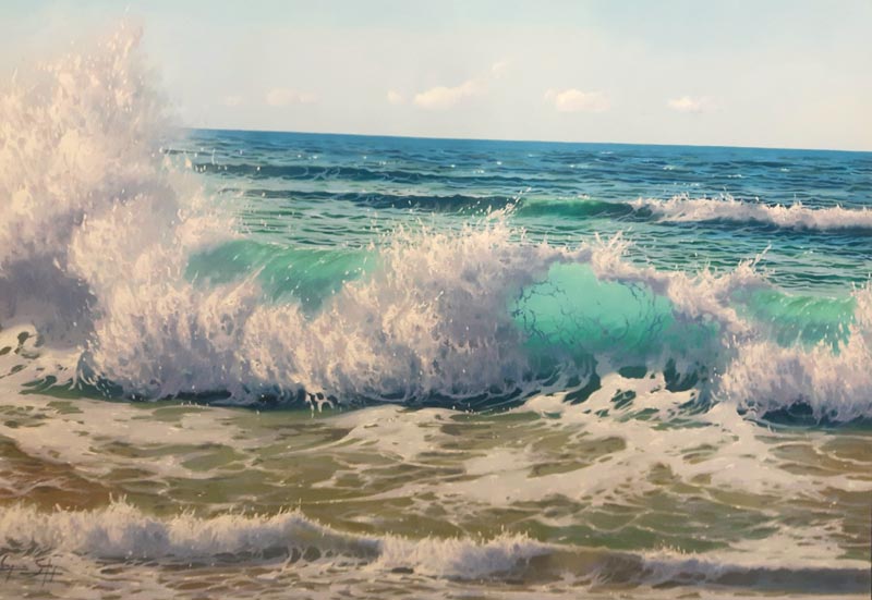 Encore to Oceanus - Painting by Antonio Soler