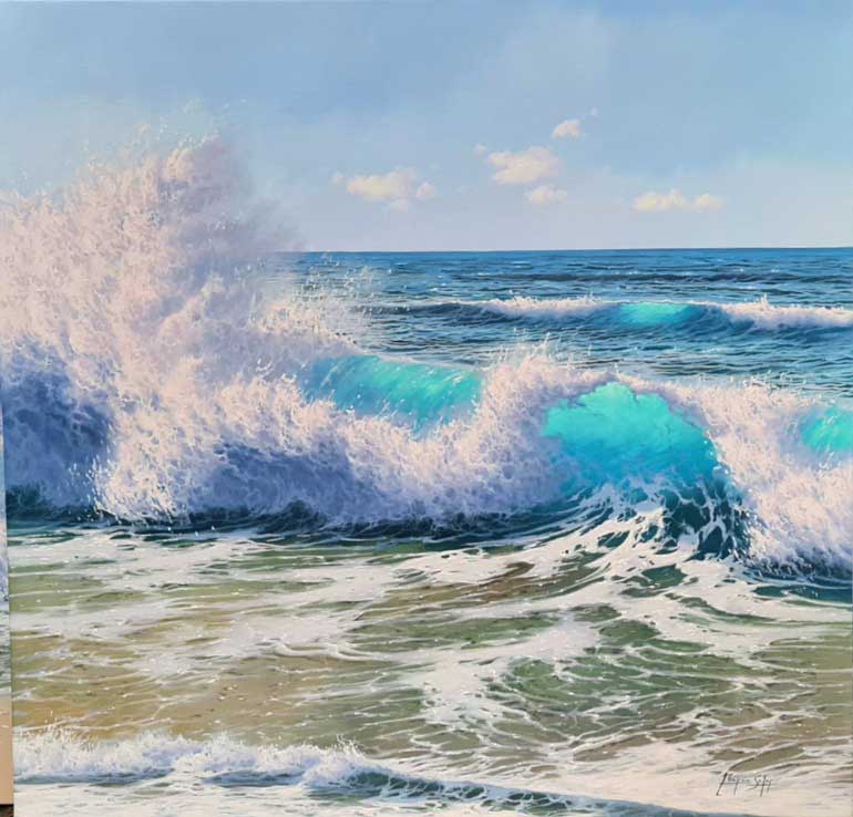 Fortissimo - Painting by Antonio Soler