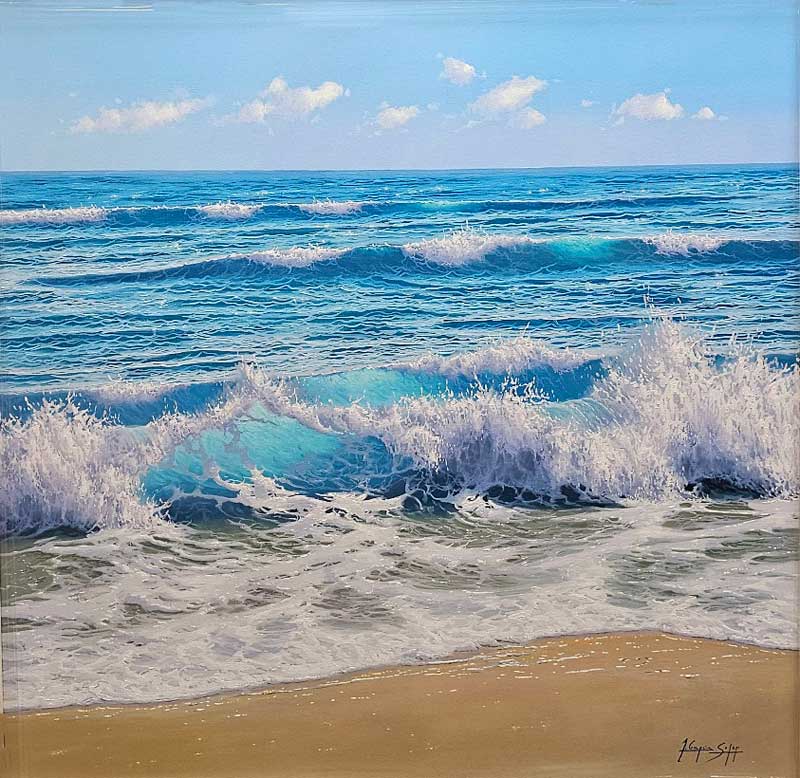 Swept Sands - Painting by Antonio Soler