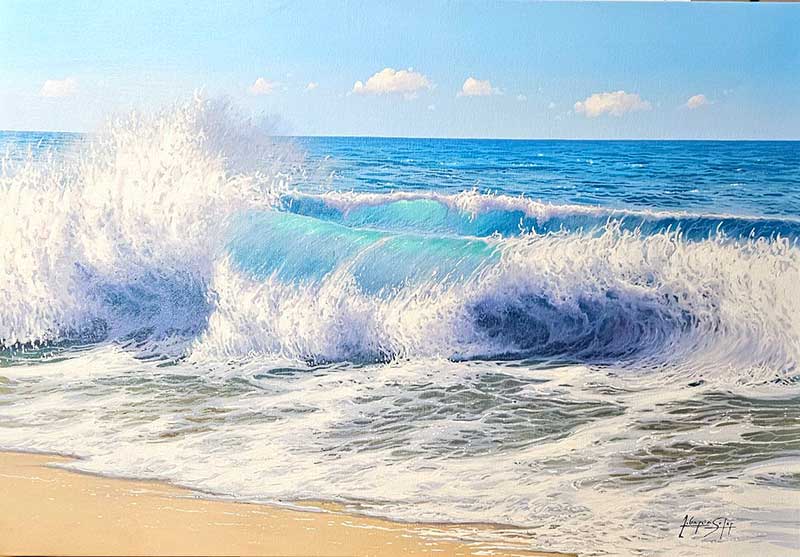 Majestic Crescendo - Painting by Antonio Soler