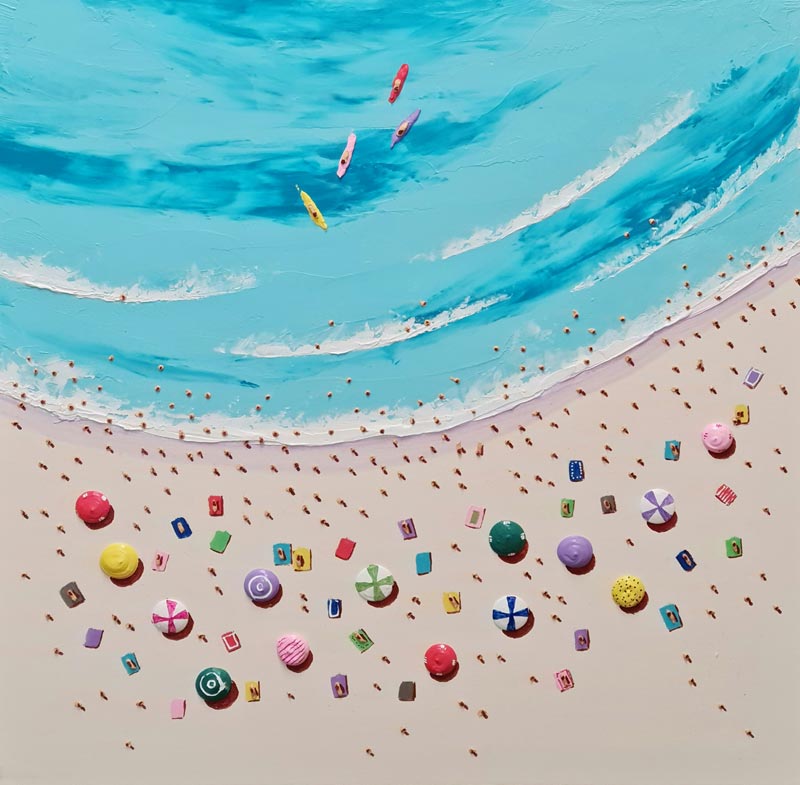 Summer Tide - Painting by Casimiro Perez