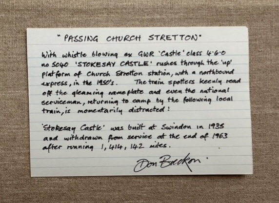 Passing Church Stretton - text by Don Breckon