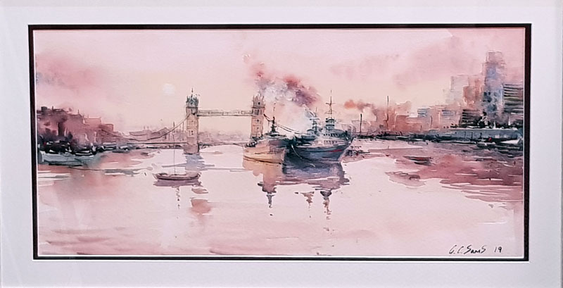 Tower Bridge - painting by Gary Sams