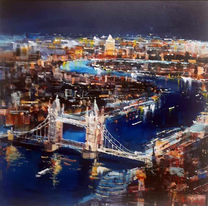Tower Bridge - painting by Gary Sams