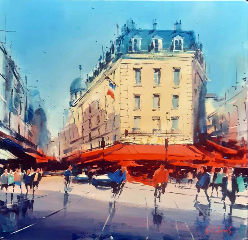 After the Rain - painting by Gary Sams