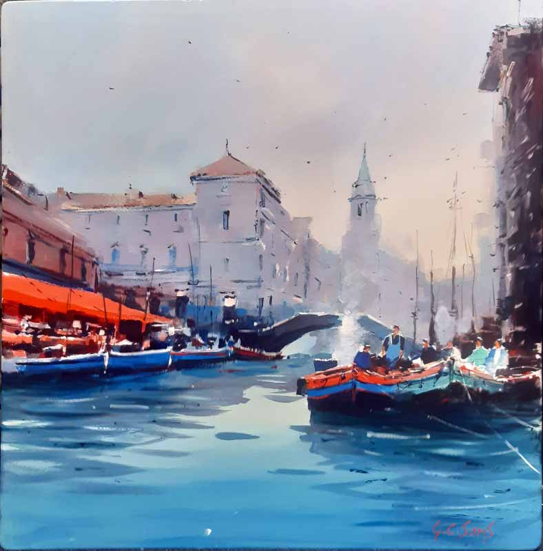 Veneto Waters - painting by Gary Sams