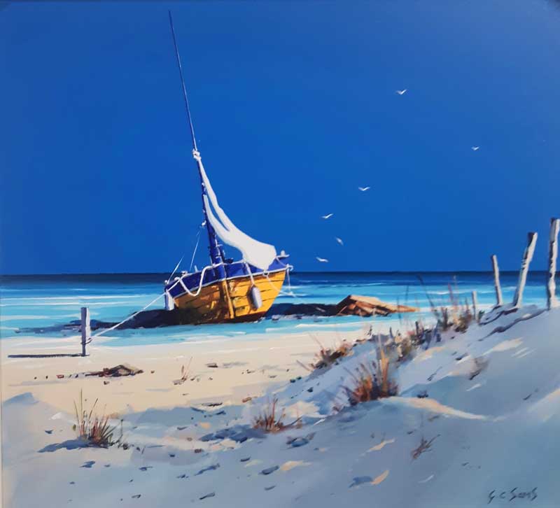Under Shadow - painting by Gary Sams