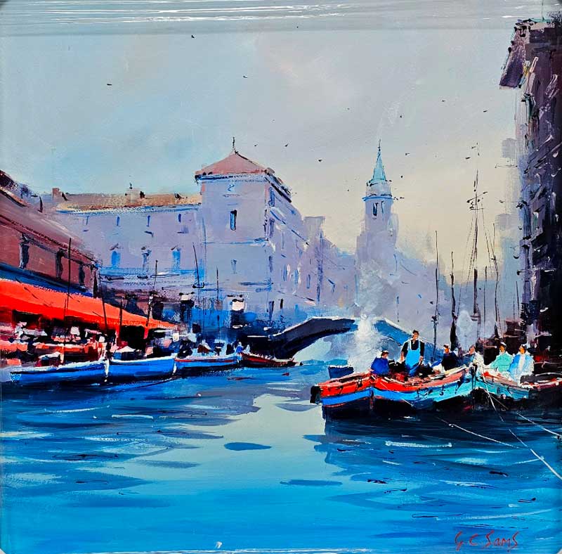 Acqua Lucida - painting by Gary Sams