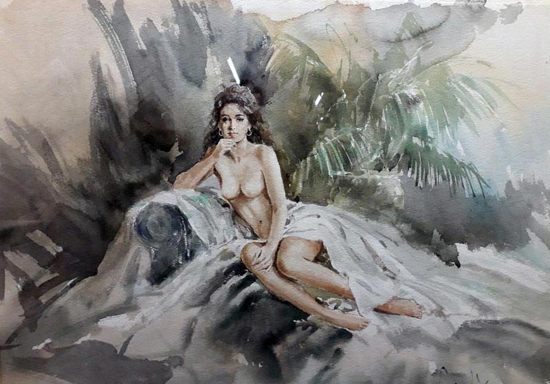 Original water colour by Gordon King