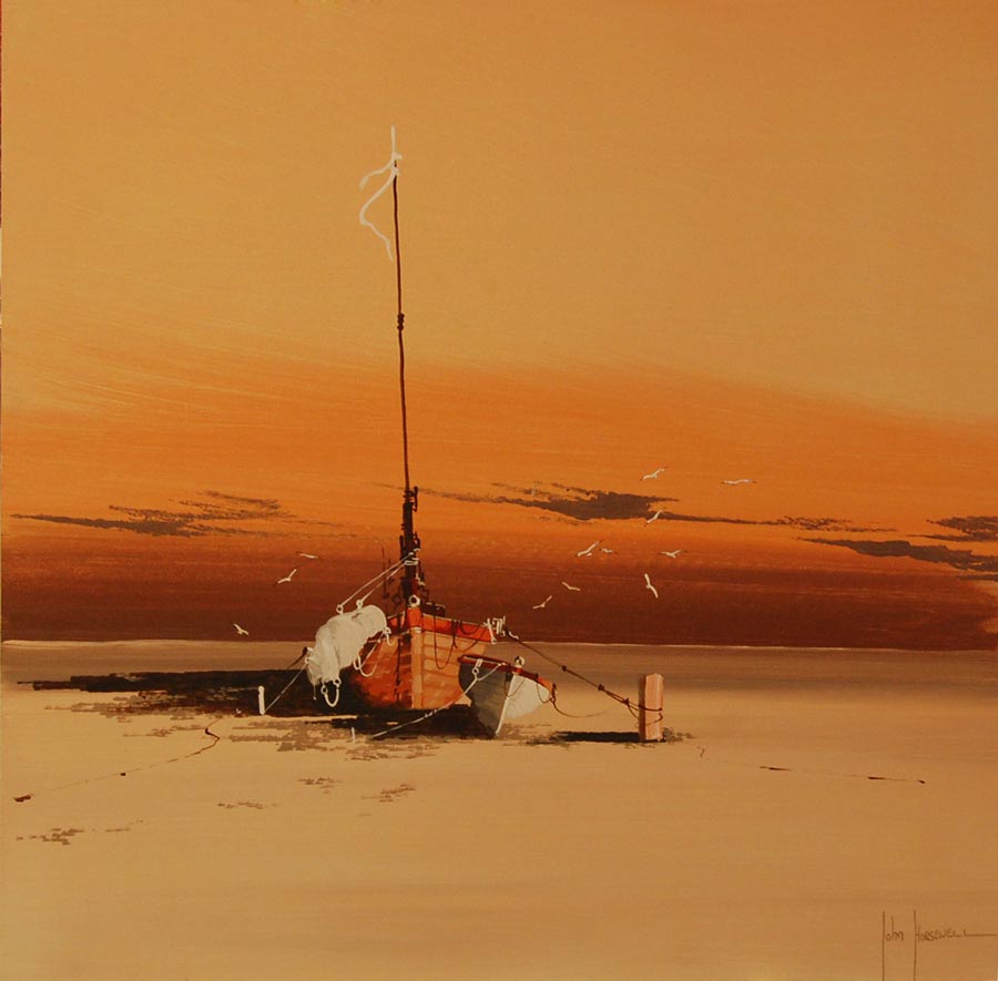 Mellow Horizon - Painting by John Horsewell