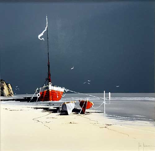 Rumble Sands - Painting by John Horsewell