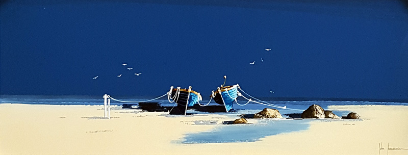 Blue Bayou - Painting by John Horsewell