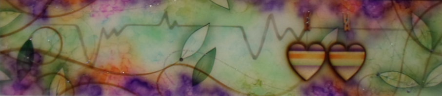 Two Hearts - Painting by Kealey Farmer