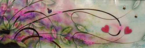 Buzzing with Love - Painting by Kealey Farmer