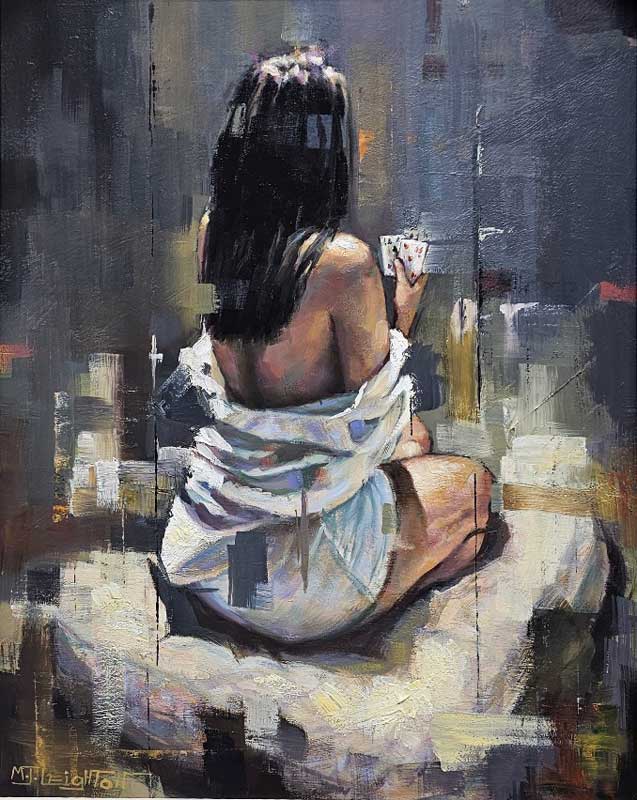 Take a Chance - Painting by Martin Leighton
