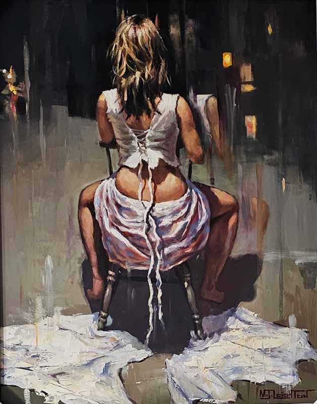 Panes of Time - Painting by Martin Leighton