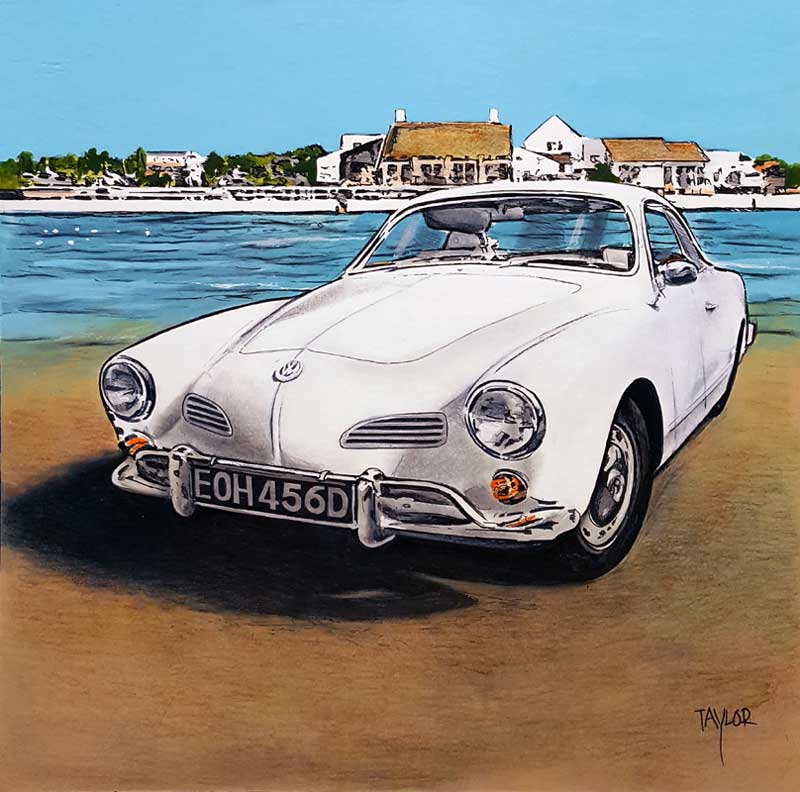 By the Sea - Painting by Martin Taylor