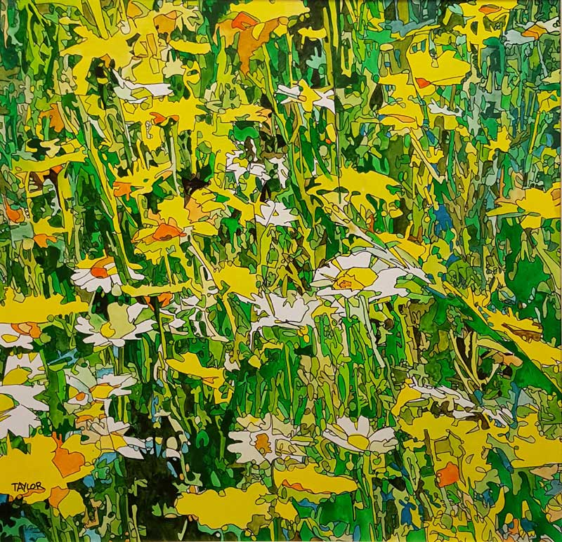 Mellow Yellow - Painting by Martin Taylor