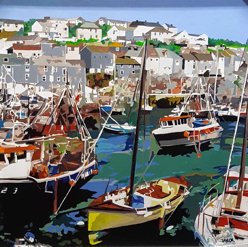 Mevagissey - Painting by Martin Taylor