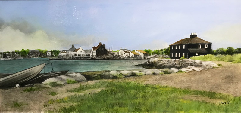 Mudeford Quay - Painting by Martin Taylor