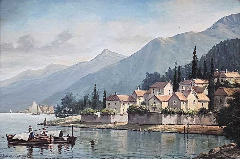Tranquil Waters - Painting by JL Francis