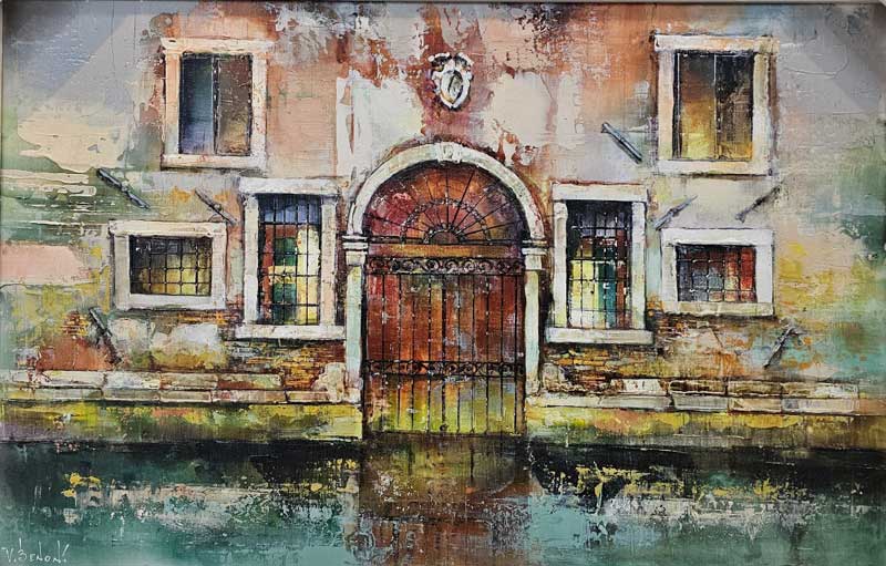 Waterways - Painting by Veronika Benoni