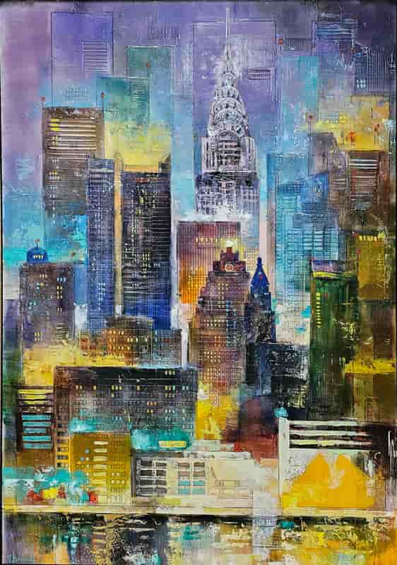 Kings of the Skies - Painting by Veronika Benoni